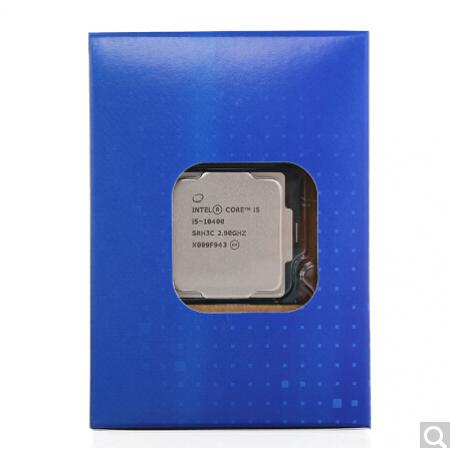 英特尔 i5-10400 酷睿六核 CPU处理器 原包