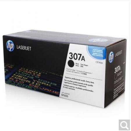 惠普（HP） CE740A 307A 原装 LaserJet 硒鼓 (适用LaserJet CP5220)  黑色