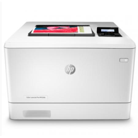惠普/HP Color LaserJet Pro M454dn A4单功能彩色激光打印机/自动双面打印/液晶显示屏