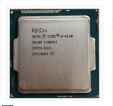 英特尔 I3-4130 1150针 CPU 正式版 散片（拆机）