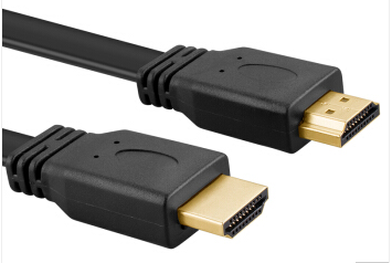 中性 HDMI扁线 1.4版 电脑连接电视 颜色随机 袋装 5米