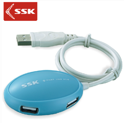 SSK飚王 飞梭 SHU017 USB HUB 4口扩展