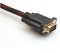 中性 HDMI转VGA线 接头转换线 1.5米
