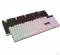 十八渡 K280悬浮键帽 机械手感 发光游戏键盘 白色