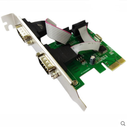 I006 PCI-E串口卡监控/门禁/工控扩展卡（双VGA)