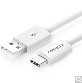 品胜 USB Type-C 2A数据充电线 1米 白色