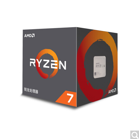 AMD 锐龙7 R7- 2700X 处理器CPU 原包