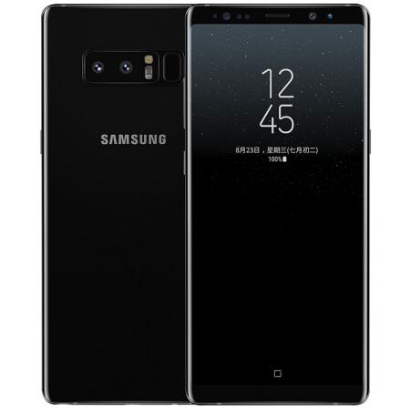 三星  Galaxy Note8（SM-N9500）手机 迷夜黑 全网通(6G+64G)