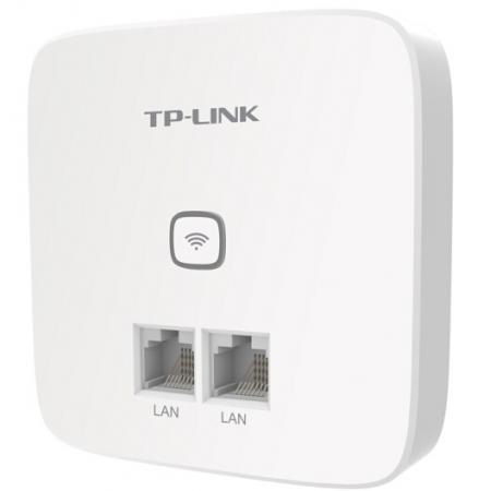 TP-LINK TL-AP300S-POE 300M无线86型面板式AP 企业级...