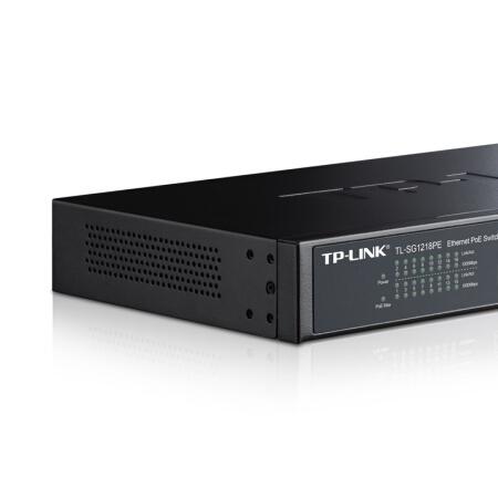 TP-LINK TL-SG1218PE 16口千兆POE交换机