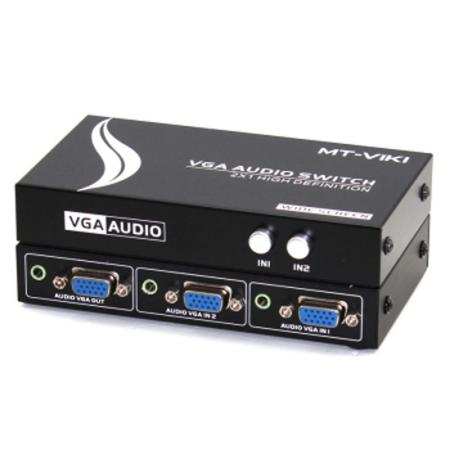 迈拓维矩 VGA切换器 带音频 2进1出 MT-15-2AV