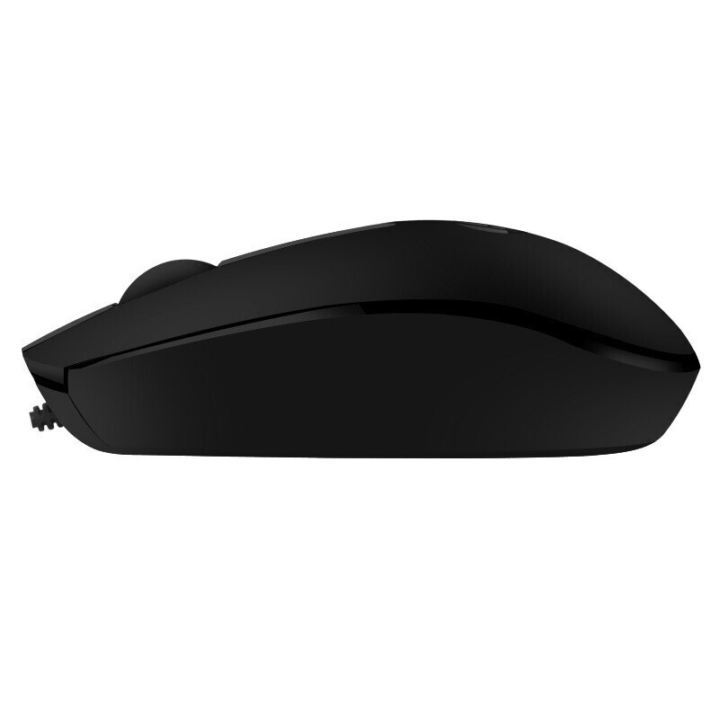 惠普 M10  商务办公家用 电脑通用有线光电鼠标 黑色