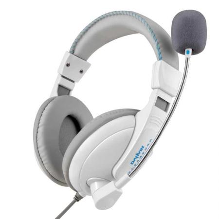 电音 D3000 学习英语耳机立体声头戴式有线听力考试专用耳机 白色