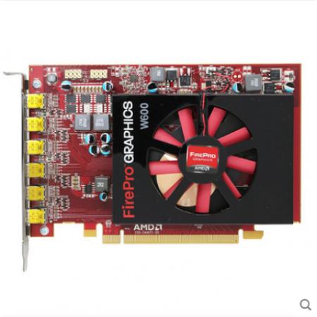 AMD Firepro W系列 W600 2G DDR5 专业显卡 6miniDP（简包）