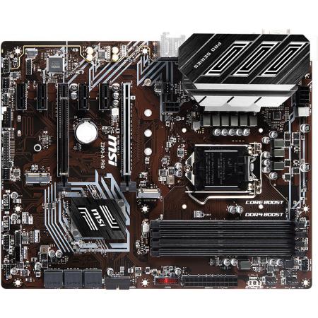 微星 Z390-A PRO 主板 支持intel 9代CPU（Intel Z390/LGA 1151）