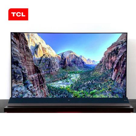 TCL 75X8 75英寸  全生态HDR 人工智能语音网络液晶电视机 黑色 