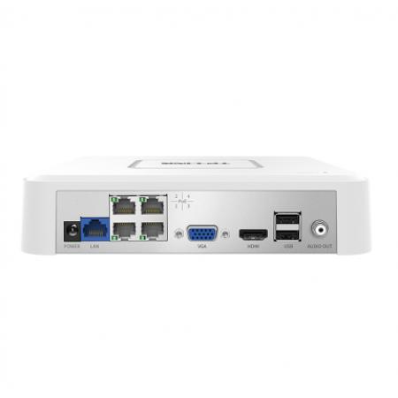 TP-LINK TL-NVR6104C-B4P H.265 PoE网络硬盘录像机(4PoE口/4路/单盘位）  
