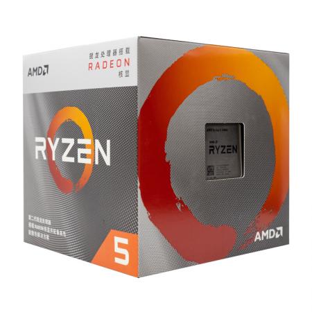 AMD 锐龙5 3400G 处理器 (r5) 4核8线程  AM4接口 原包