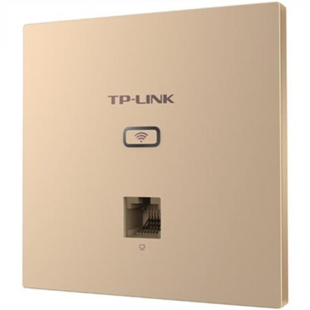 TP-LINK TL-AP1202I-PoE薄款香槟金(方) 无线ap面板百兆8...