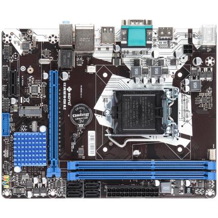 梅捷 SY-狂龙 H81M-V3H M.2 游戏主板 （Intel H81/LG...