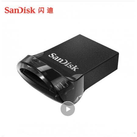 闪迪 CZ430酷豆USB3.1读速130MB/s 车载U盘U盘 128GB