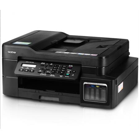 兄弟MFC-T810W彩色喷墨连供wifi无线打印复印扫描传真机一体机