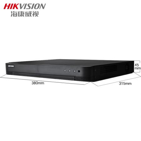 海康威视 DS-7824HQH-K2（24路）硬盘录像机 200万同轴模拟网络高清混合监控主机 双盘位  无监控硬盘