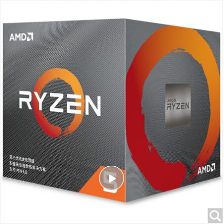 AMD 锐龙R5 3600X 处理器 6核12线程 3.8GHz 95W AM4...