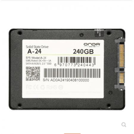 昂达SATA SSD台式机电脑笔记本固态硬盘 128G