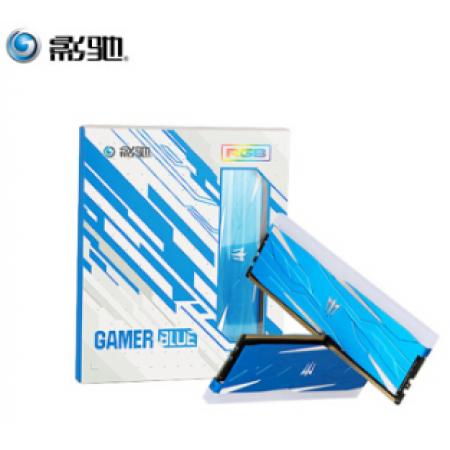 影驰 RGB灯条GAMER 小蓝台式机内存条DDR4 3200 8G