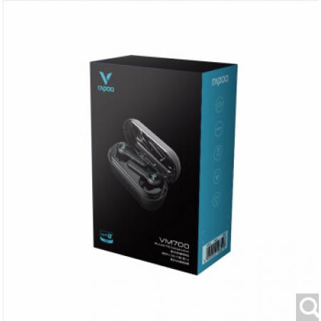 雷柏VM700无线蓝牙游戏耳机 （游戏耳塞 真无线TWS入耳式游戏耳机 音乐运动...