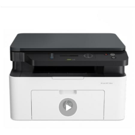 惠普 136wm 无线黑白激光打印机一体机 打印复印扫描