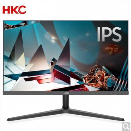 HKC 27英寸V2712 IPS面板 高清屏幕 广视角 HDMI接口 游戏办公...