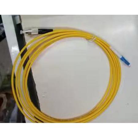 中性 电信级光纤跳线尾纤 单模单芯 LC-FC 10米