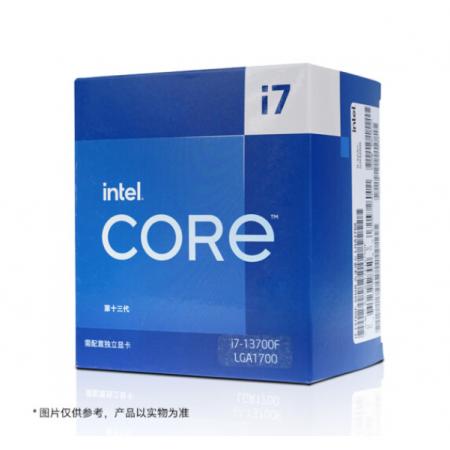 intel/英特尔 i7-13700F 16核心24线程CPU盒装原包处理器