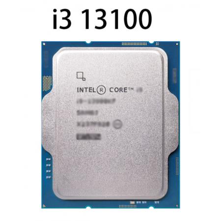 intel/英特尔 i3-13100 4核心8线程CPU 散片