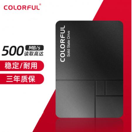 七彩虹 SL500 SATA3 SSD固态硬盘 512G