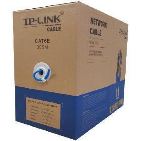 TP-LINK 650A超六类达标无氧铜 CAT6E 足305米 千兆工程级网线