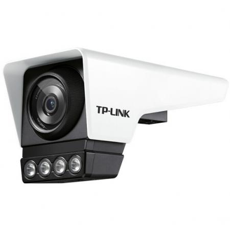 TP-LINK TL-IPC546MP-W4 400万全彩星光夜视 POE/DC供电 室外户外防水高清监控摄像头网络摄像机