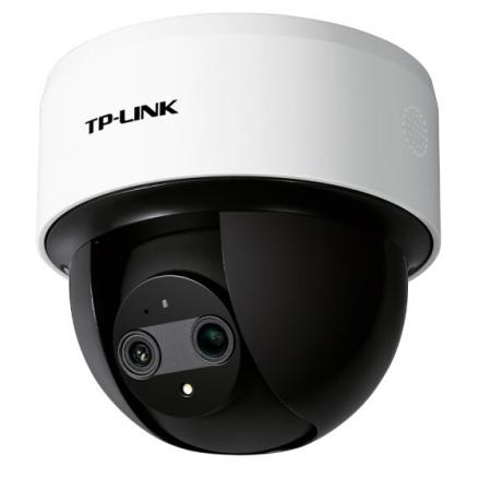 TP-LINK TL-IPC44KW双目变焦版 400万POE供电WIFI链接两...