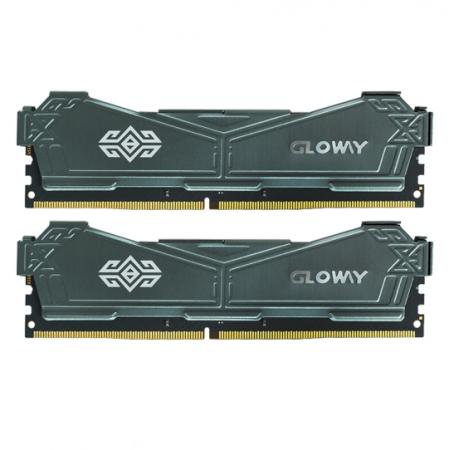 光威（Gloway）天煞 黑马甲条 8G 3200 DDR4普条台式机电脑内存条