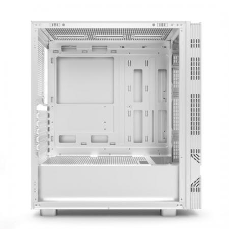 动力火车 臻选T01 支持240水冷/ATX主板电竞游戏机箱 白色