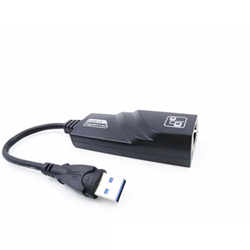 USB网卡转换器 USB3.0千兆有线网卡 RJ45高速传输 免驱版