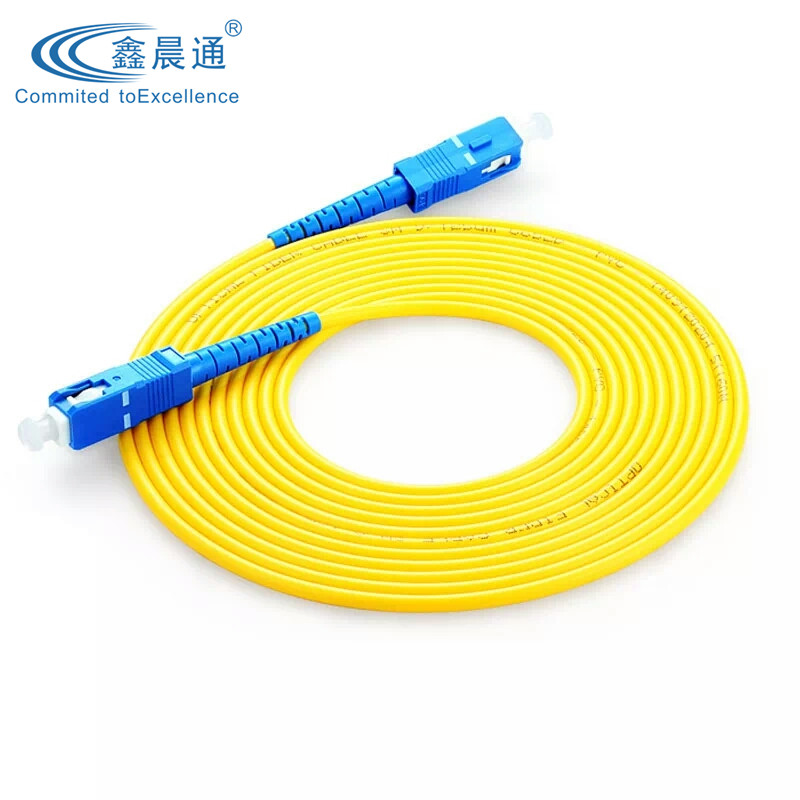 单模光纤跳线SC-SC 电信级方头尾纤 5米