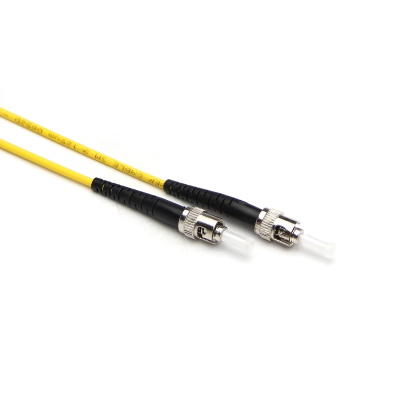ST-ST单模单芯3.0mm光纤跳线光纤尾纤st-st接口网络级PC直销