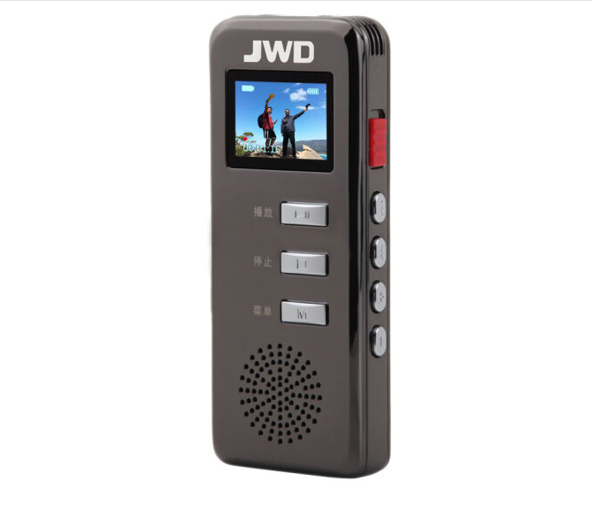 JWD 京华（DVR-609）一键录音录像笔 学习会议采访 影像数码录音笔 锖色...