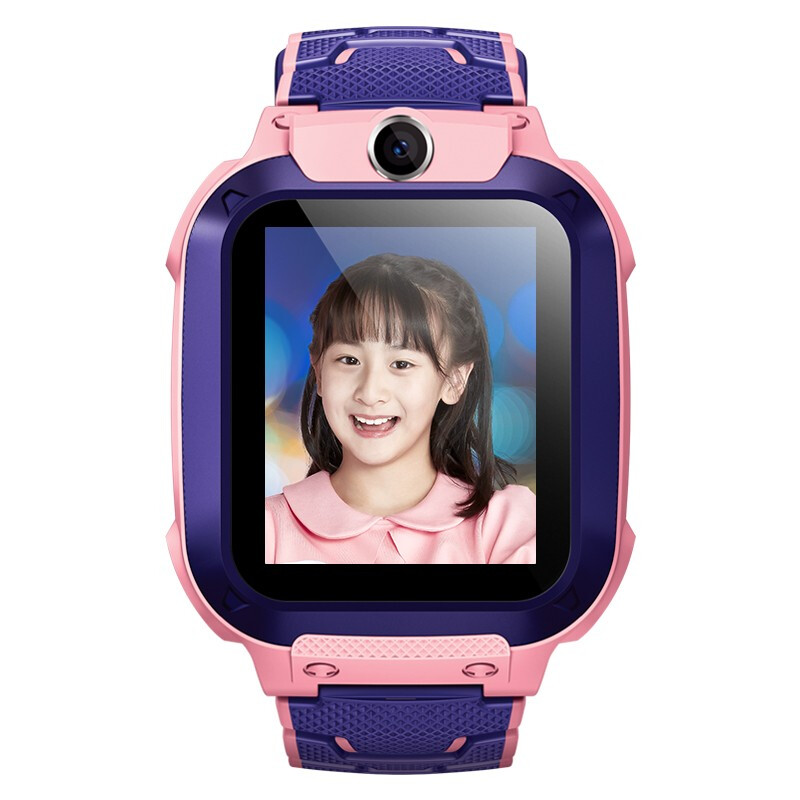 步步高  Z5q 小天才儿童电话手表 移动联通电信4G视频拍照手表 青粉色