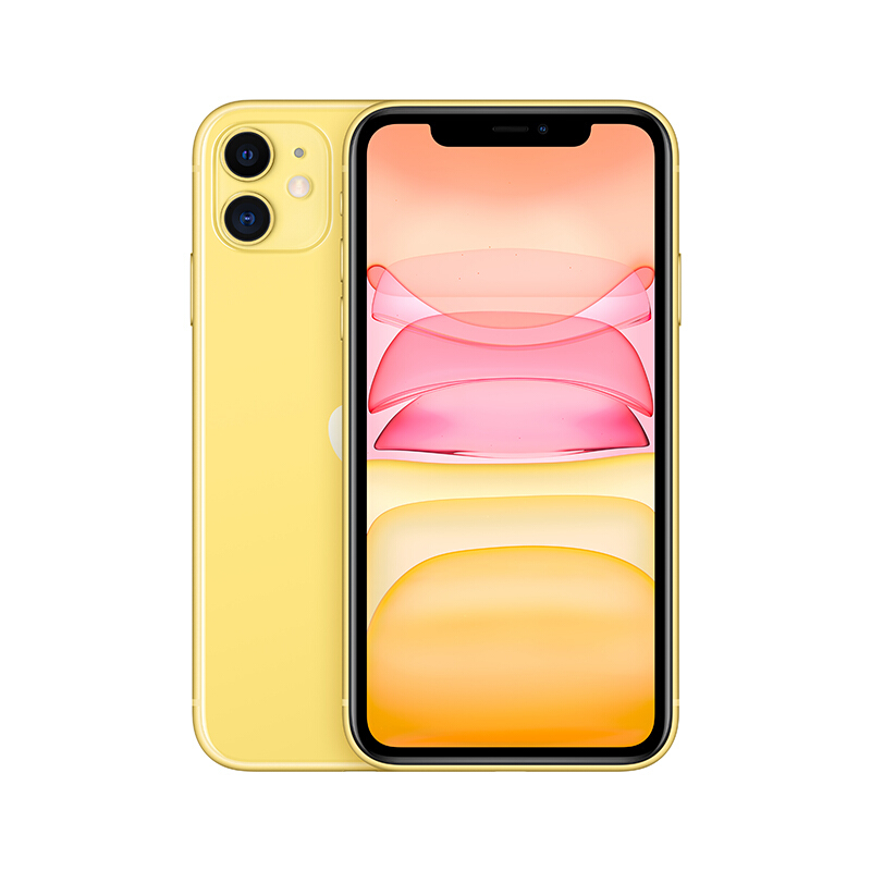 Apple iPhone 11 (A2223) 128GB 移动联通电信4G手机 双卡双待 黄色